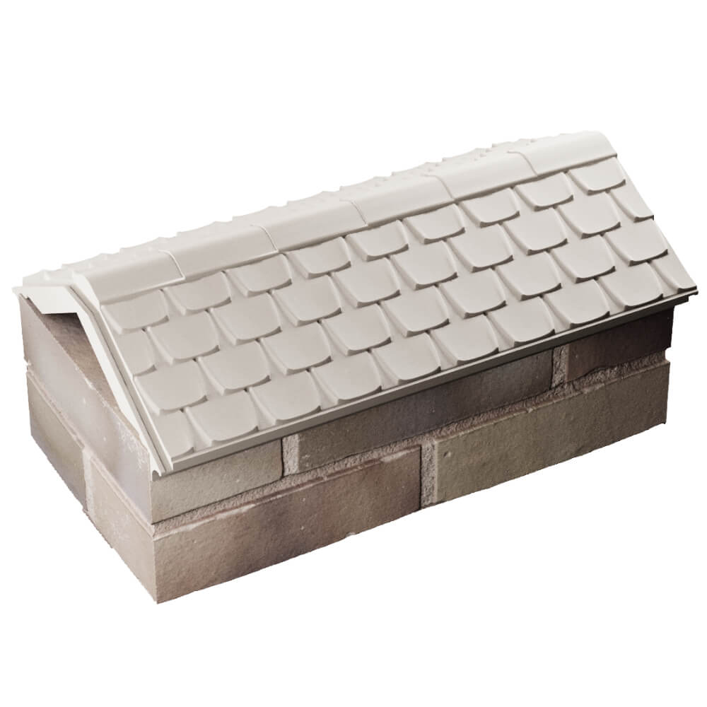 Парапет Zking Эльбрус Бежевый с посадкой на 1 кирпич (255мм) в Костроме фото