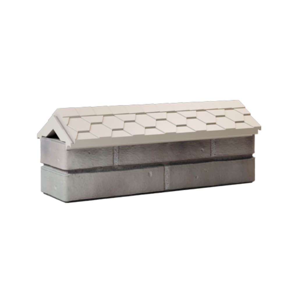 Парапет Zking Эверест Бежевый с посадкой на 0.5 кирпича (130мм) Кострома фото