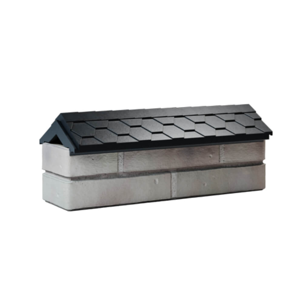 Парапет Zking Эверест Черный с посадкой на 0.5 кирпича (130мм) Кострома фото