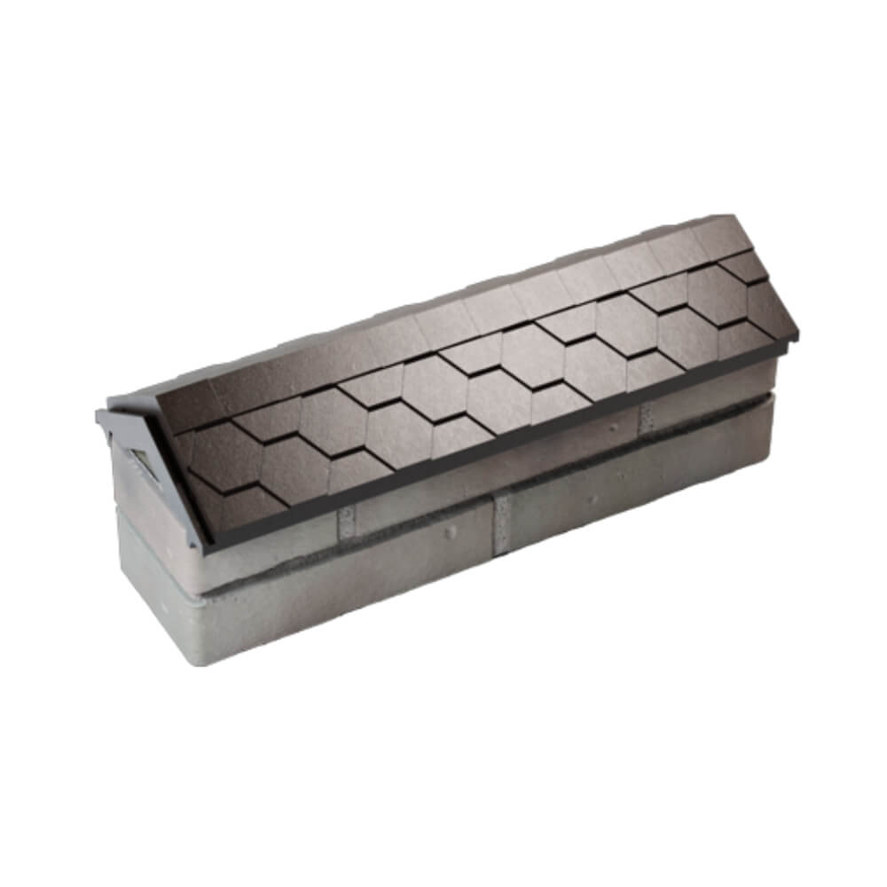 Парапет Zking Эверест Коричневый с посадкой на 0.5 кирпича (130мм) в Костроме фото