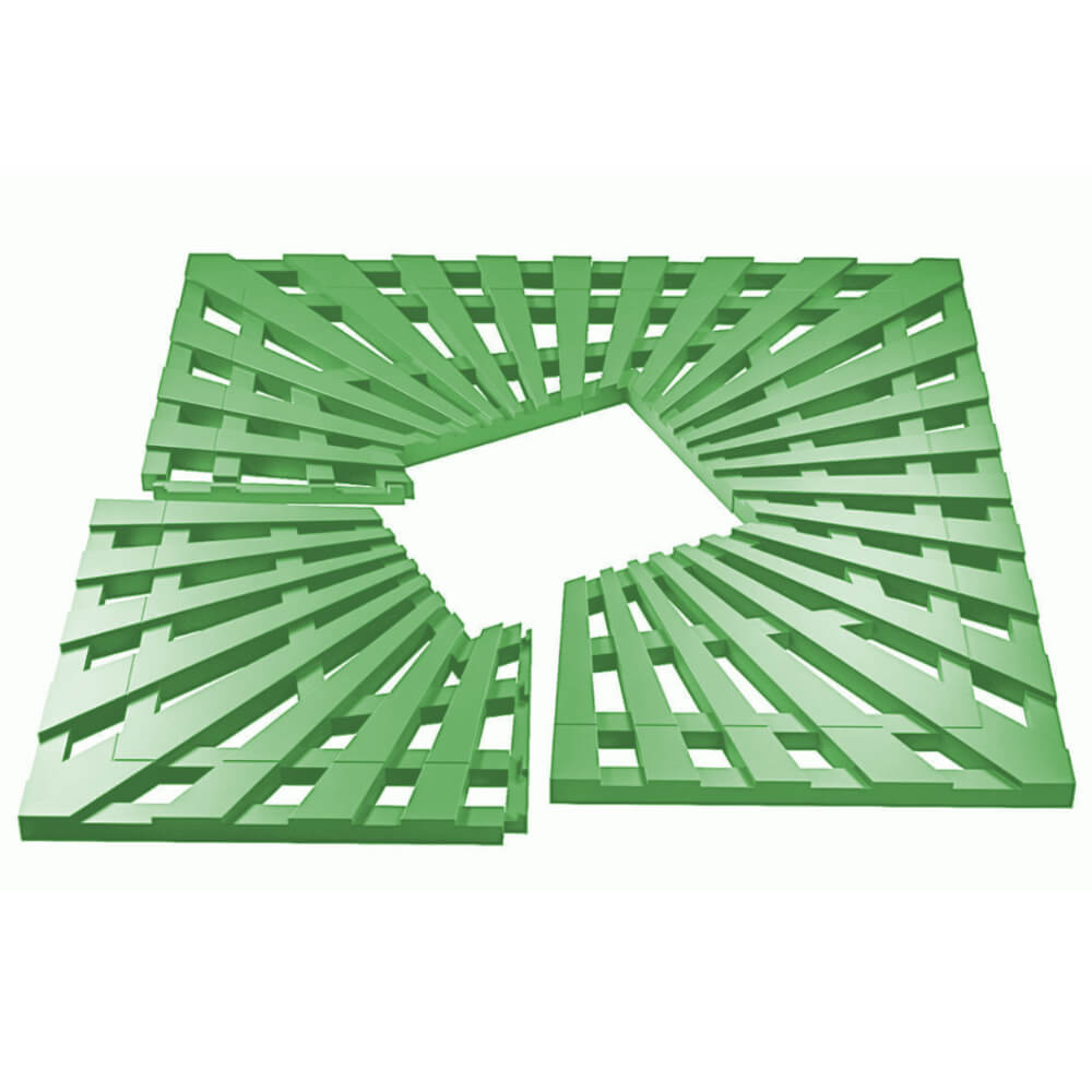 Приствольная решетка для дерева ZKING ATMOSPHERE 1.2х1.2м Зеленая в Костроме фото