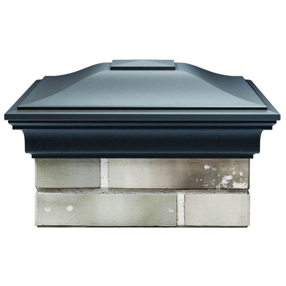 Колпак Zking Монблан Серый на столб 1.5х1.5 кирпича (385х385мм) Кострома фото