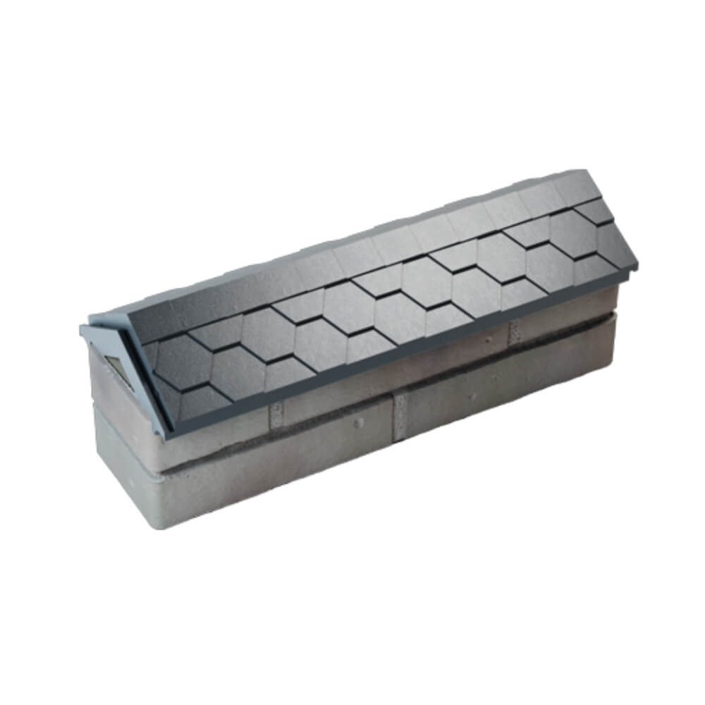 Парапет Zking Эверест Серый с посадкой на 0.5 кирпича (130мм) в Костроме фото